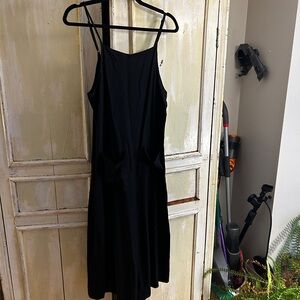 Black Spaghetti Jumpsuit